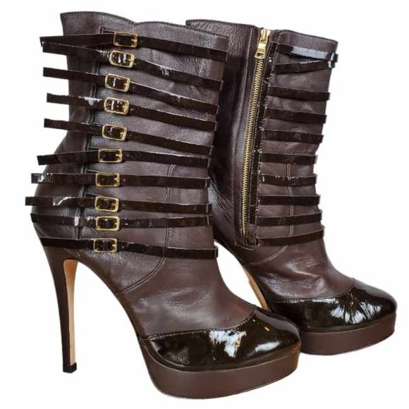 AUTHENTIC HandCrafted MaxMartin American Luxury Boots - Chocolate NWOT - Picture 13 of 16